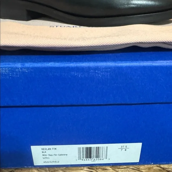 NWT Stuart Weitzman Keenan TTK BlackBoots